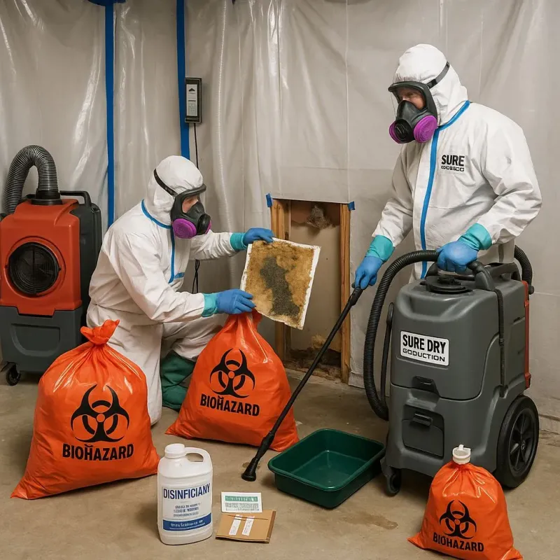 Contaminated Water Handling Protocols process in Garvin County, OK